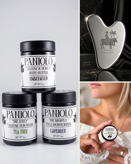 The Complete Set: Paniolo Pack + Gua-Sha + Under-Eye Pearl Cream
